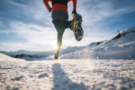 Triathlon coach shares expert tips for running safely in the snow