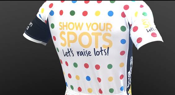 Children in Need cycling jersey