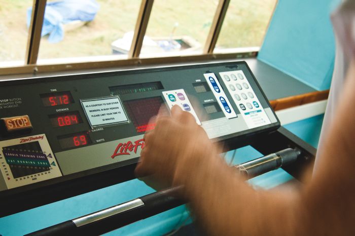 Treadmill set: Olympic-distance