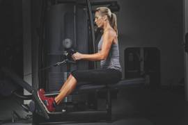 Strength training: seated row