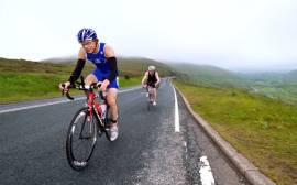 How to pace yourself on the bike leg of a triathlon