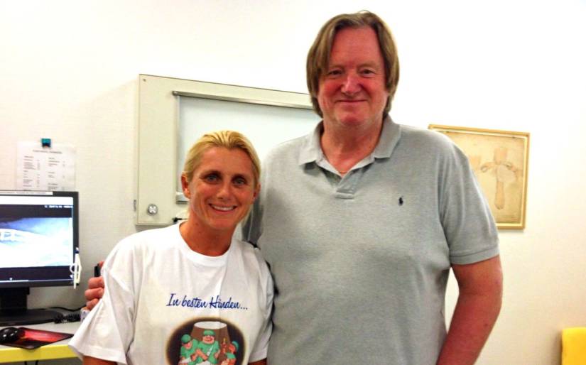 Yvonne van Vlerken breaks collarbone in bike crash