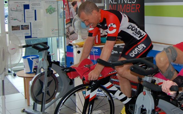 Age-group blog: 12hr nonstop turbo spinning fundraiser