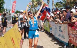 Lucy Gossage cruises to victory at Ironman Lanzarote