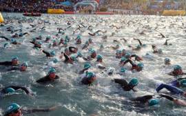 How to improve your open-water swimming in triathlons