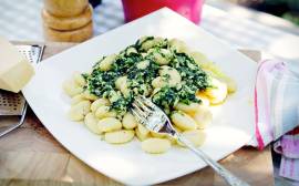 30min recipe: homemade gnocchi with basil pesto