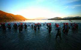 Getting ready for aquathlons