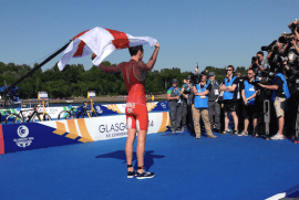 Ali Brownlee post-race interview