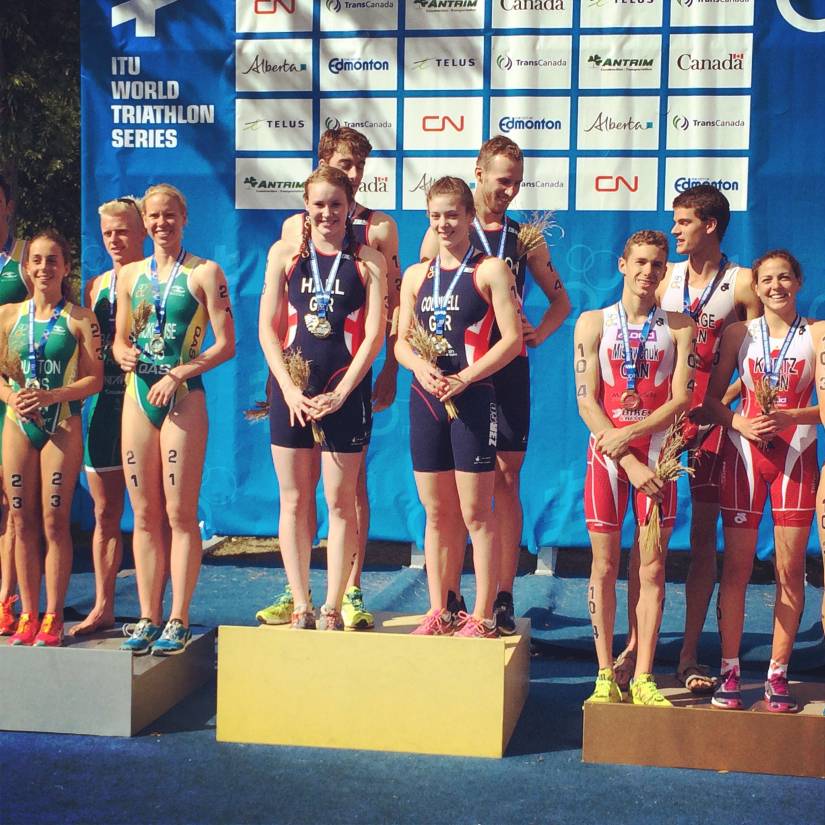 Gold for Great Britain at the inaugural World Junior/U23 Mixed Relay Champs
