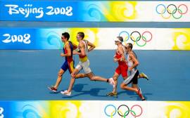 Jan Frodeno’s sub-1hr session: 1km run reps