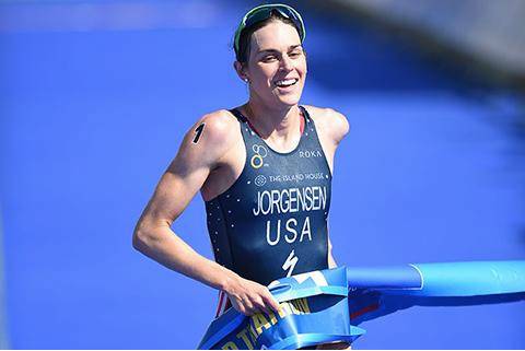 Gwen Jorgensen bags her first WTS Auckland win