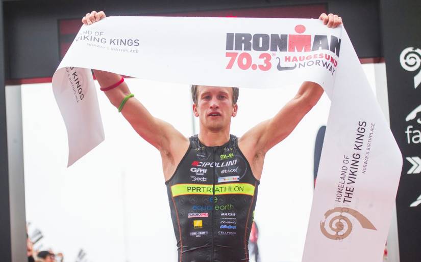 Britain’s Ritchie Nicholls wins Ironman 70.3 Haugesund 2015