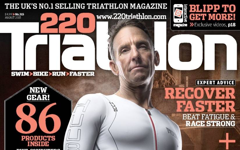 August issue of 220 Triathlon out today – conquer 226km with Dave Scott