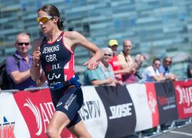 London Triathlon: Helen Jenkins ‘had a bit of aggression to let out’