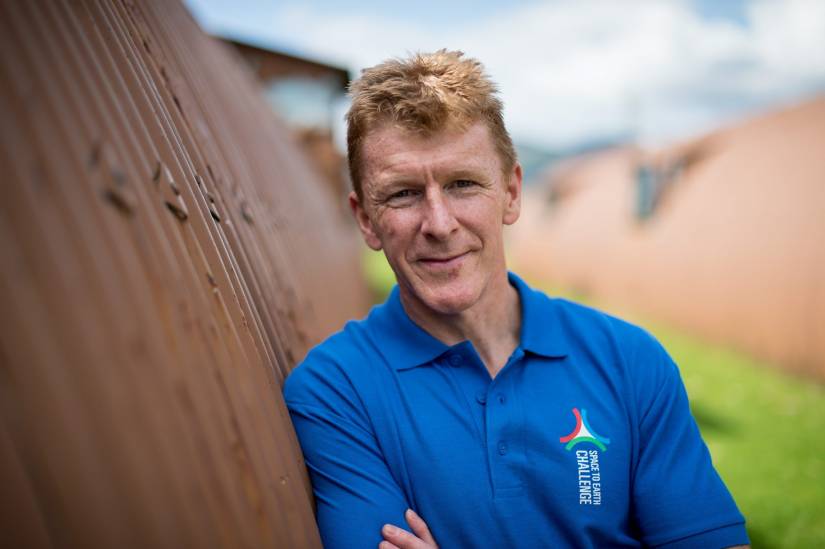 Astronaut sets tri fitness challenge for UK students