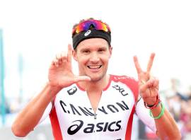 Reigning Ironman world champions conquer in Dubai