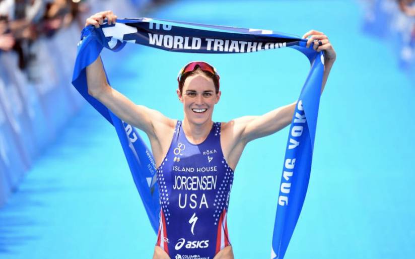 Gwen Jorgensen takes victory at WTS Yokohama