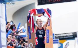 Emma Pallant wins ITU Duathlon World Championship for second year