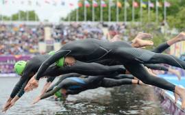 Olympic triathlon start list released