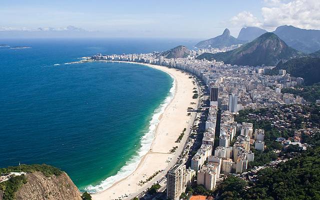 The Olympic triathlon course