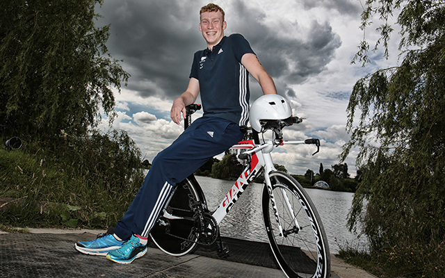 GB paratriathlon squad: the men