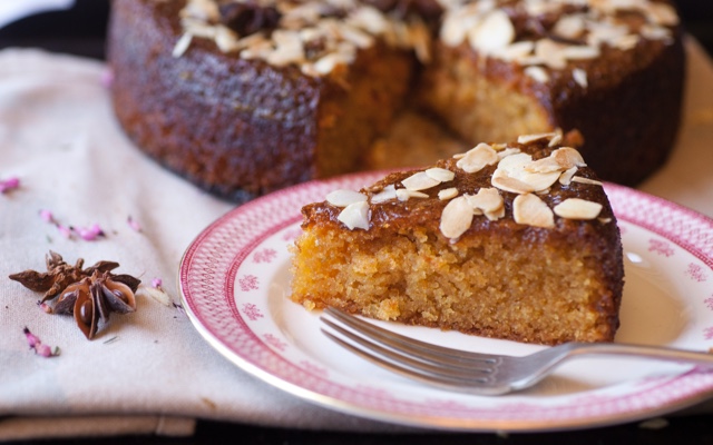 70 minute recipe: spiced orange and almond cake