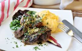 105 minute recipe: osso bucco, polenta and chard