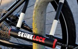 New bike lock causes thieves to vomit