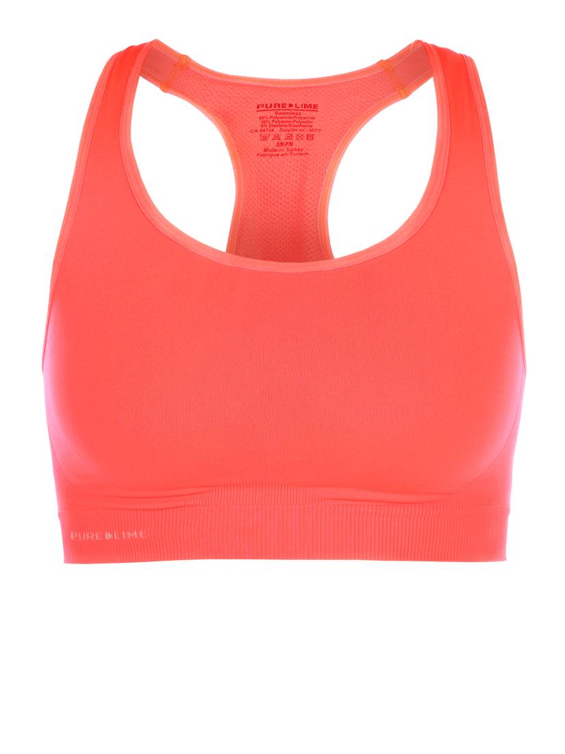PureLime Seamless Bra Top
