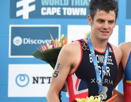 Win a framed Brownlee-signed tri-suit