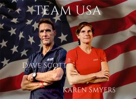 Dave Scott and Karen Smyers announced as USA team captains for the Collins Cup