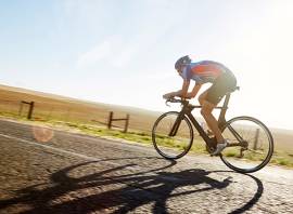 How much time does a triathlon bike save?