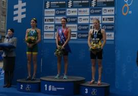 Flora Duffy takes third straight WTS win