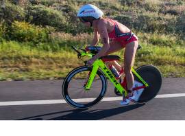 Up close with Holly Lawrence’s new bike, the Trek Speed Concept 9.9