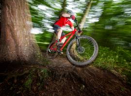 What type of mountain bike is best for an off-road triathlon or duathlon?