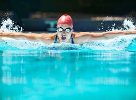 How does swimming butterfly improve your front crawl?