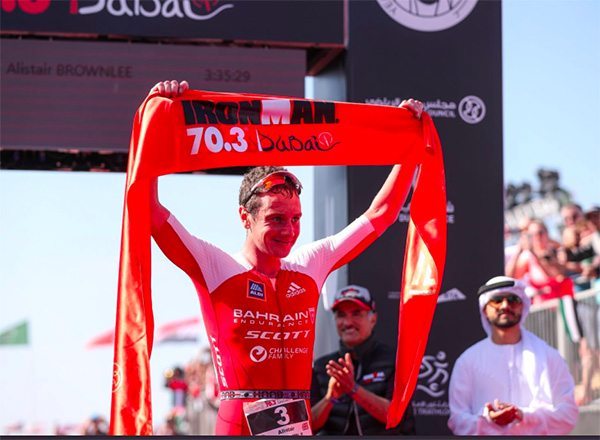 Ali Brownlee wins Ironman 70.3 in dominating style