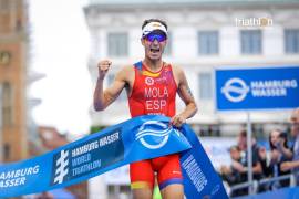 Mario Mola wins Hamburg World Triathlon Series