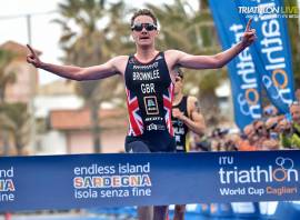 Ali Brownlee wins in Cagliari, Sardinia