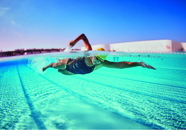Swim session: how to improve your body position in front crawl