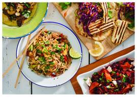 Four 20-minute healthy and tasty recipes