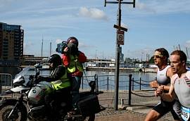 Button posts PB at the London Tri