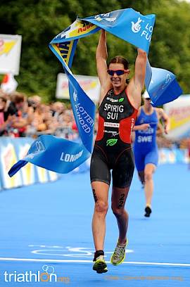 Spirig success in London