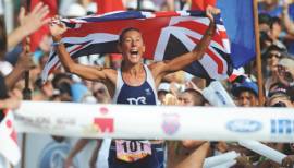 Chrissie on Tri TV