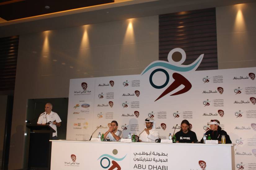 Abu Dhabi press conference