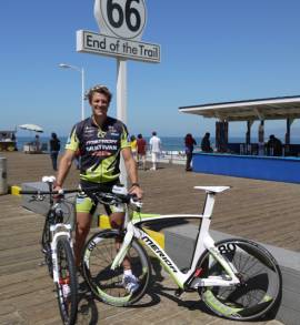 Cracknell races across America