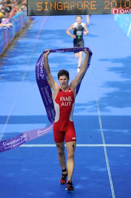 European squad wins first-ever YOG Team Triathlon