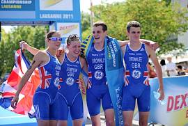 GB’s dream team delivers triathlon gold