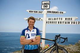 Spaces rapidly filling up for Deloitte Ride Across Britain 2012