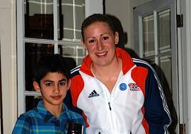 Stimpson is guest of honour at Absolute Triathlon Club’s Awards